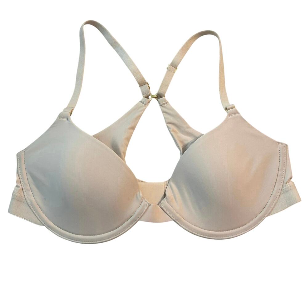 Pepper Size 36A Underwire T Shirt Bra Beige Convertible